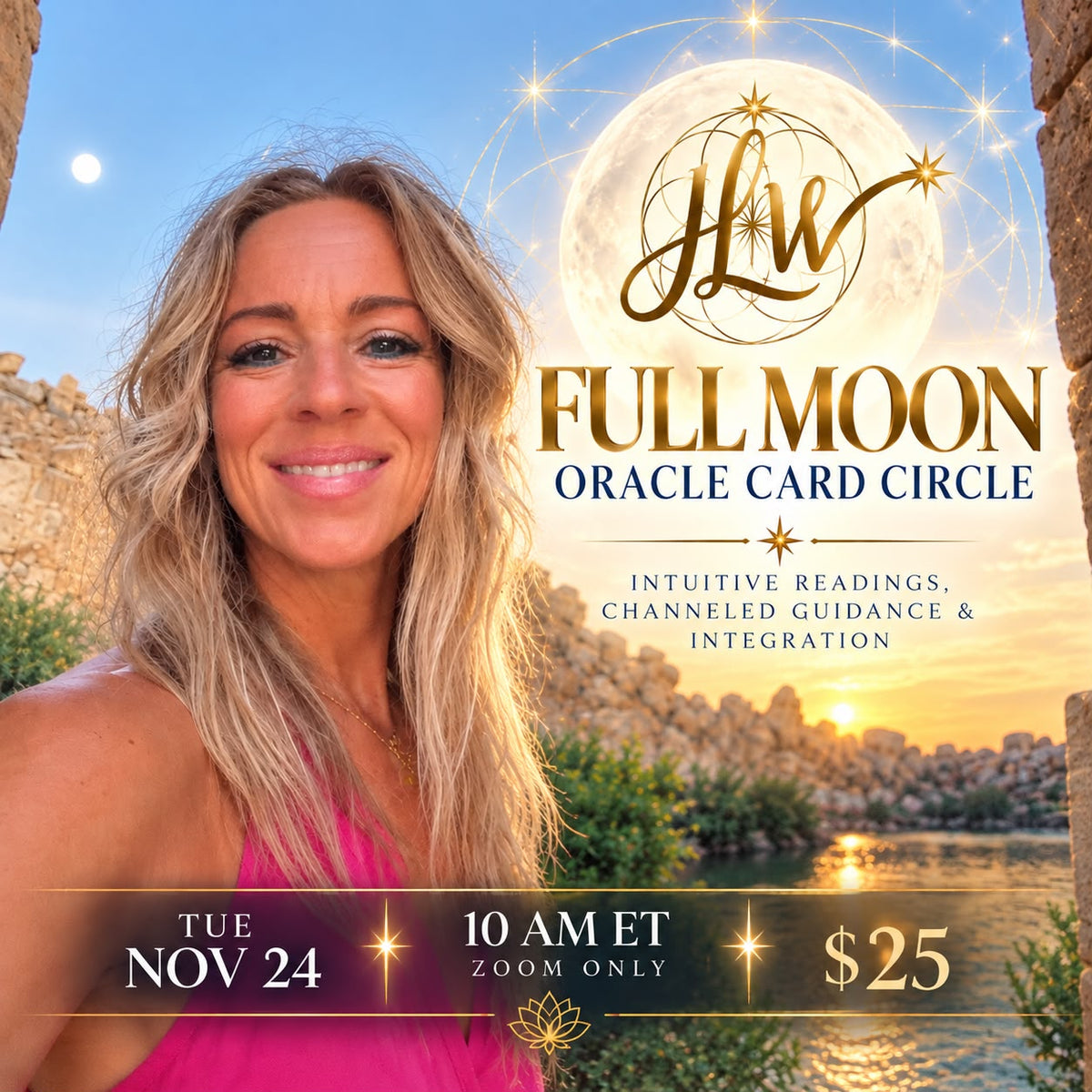 Full Moon Oracle Circle | Zoom Only